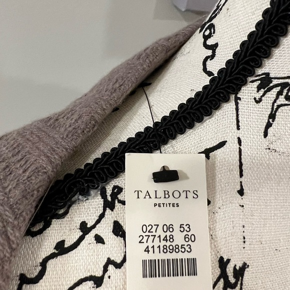 TALBOTS TAUPE JACKET 12P NWT - Picture 8 of 10